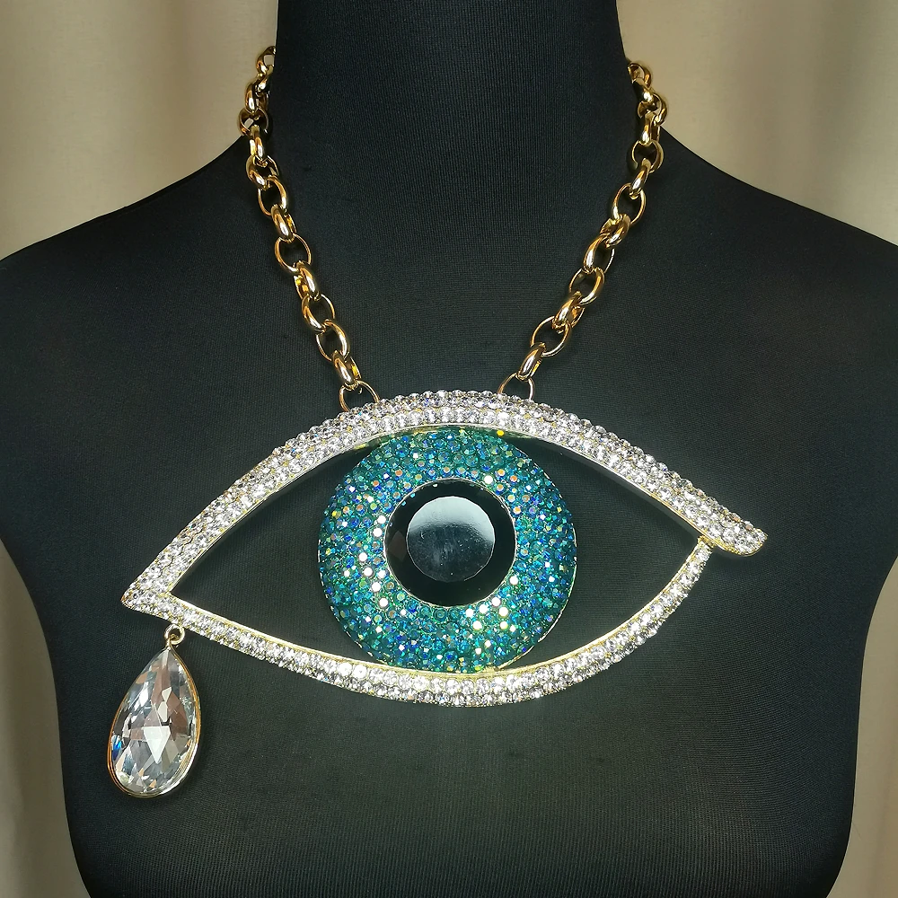 B&W高阶限定秀场款密镶时间之眼项链[2412221-001]