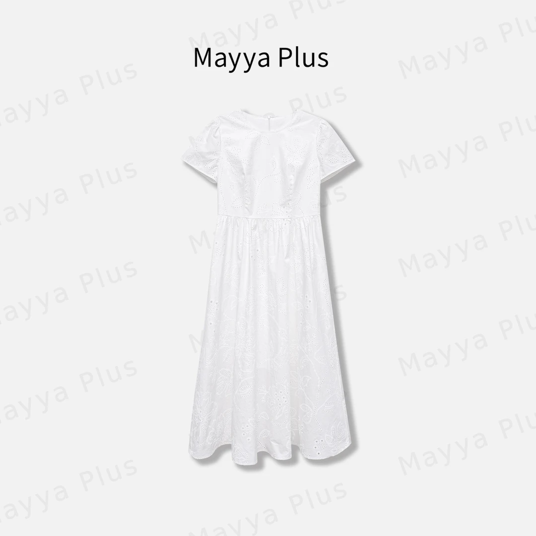 【天空之境】轻奢气质显瘦欧若风连衣裙32526306