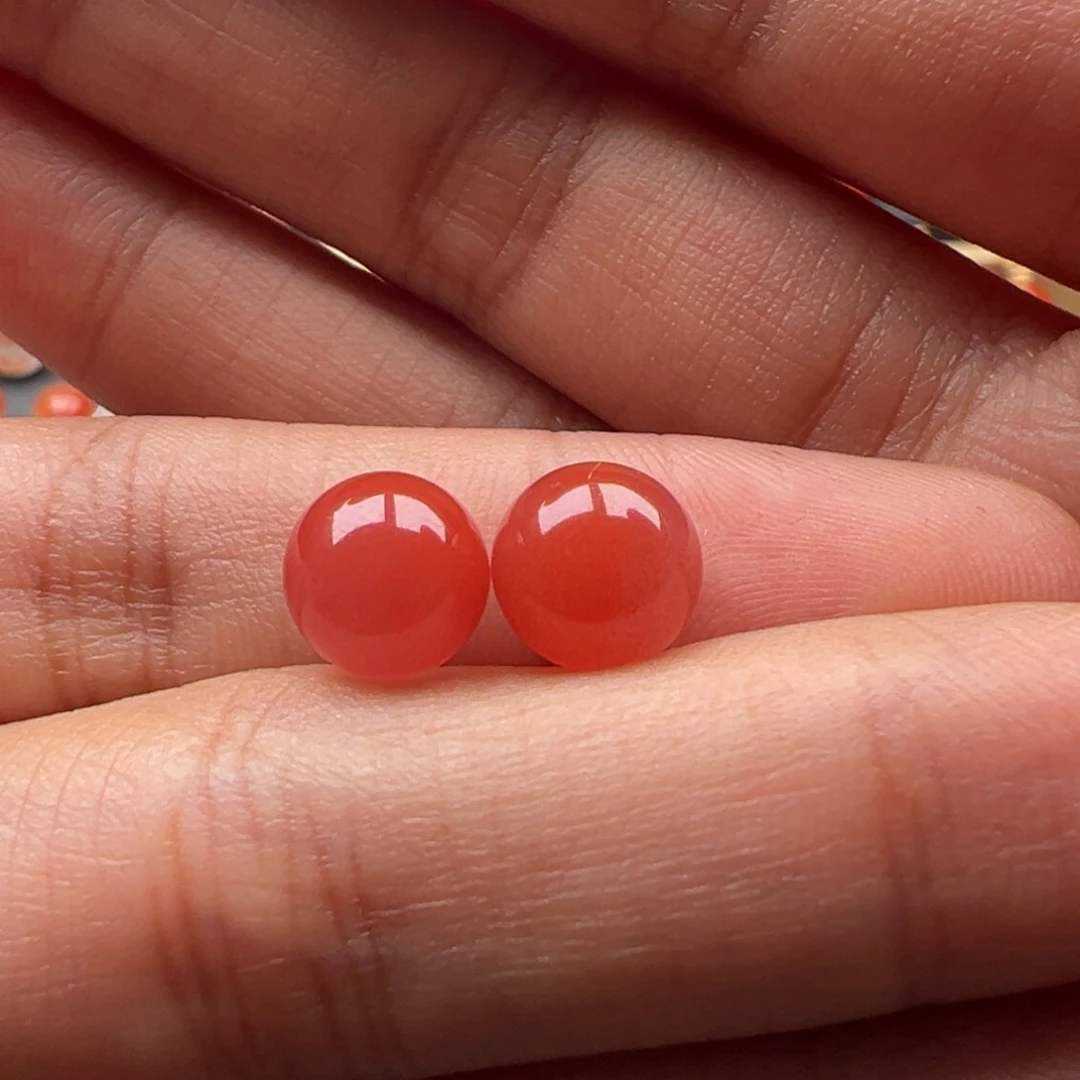 南红玛瑙圆珠8.5未镶嵌s****y