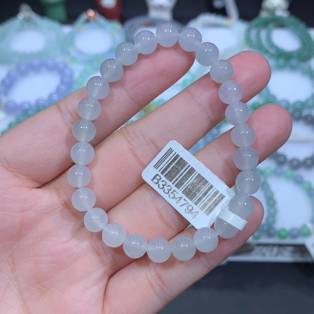 翡翠未镶嵌手串天然