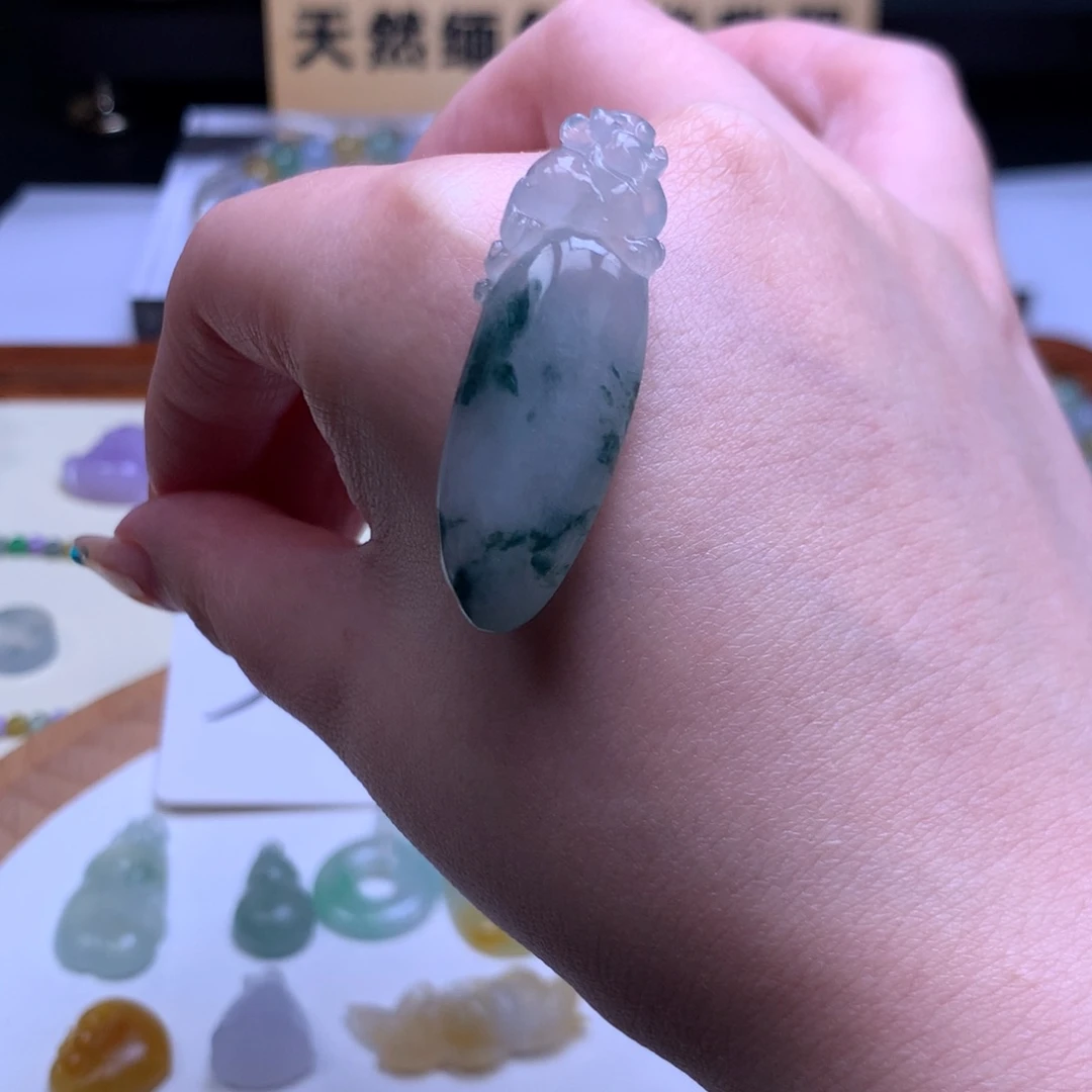 定制翡翠未镶嵌福瓜