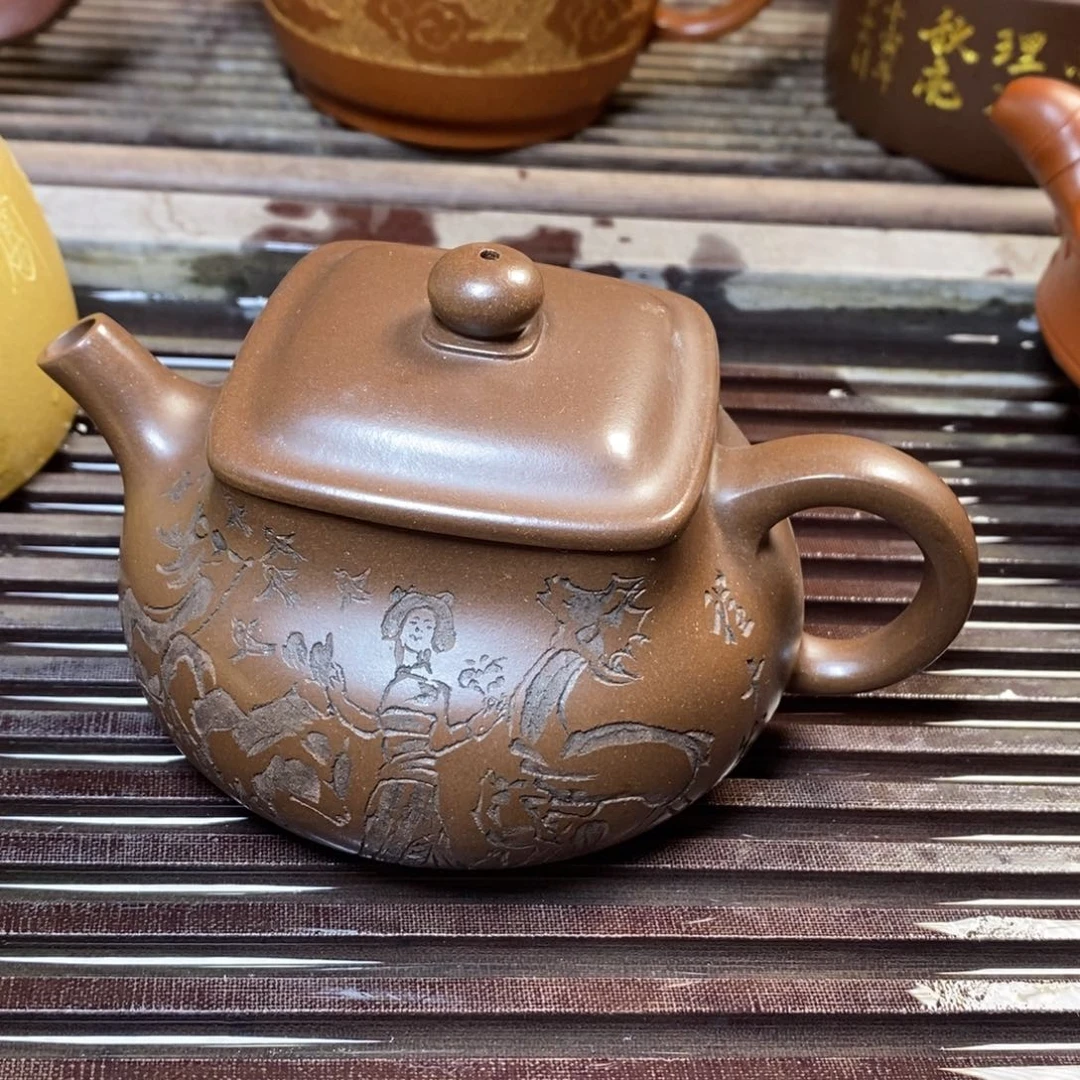 紫砂茶壶原矿手工132