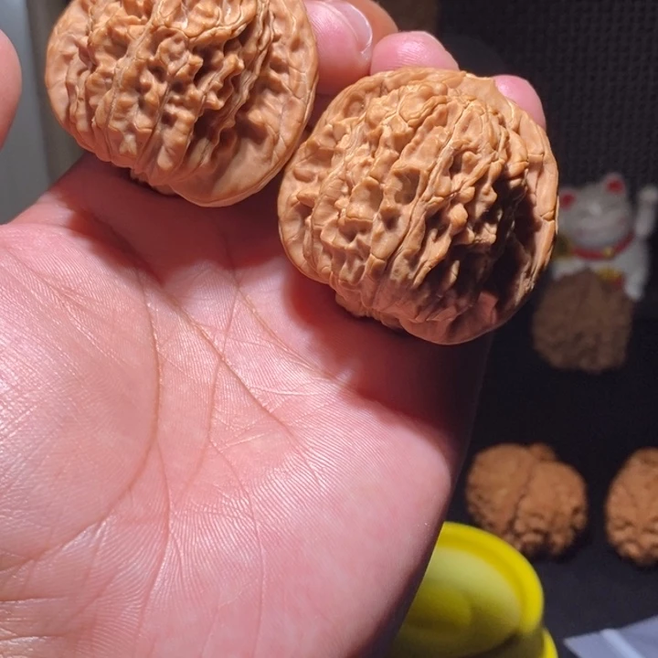 把件文玩核桃四座楼