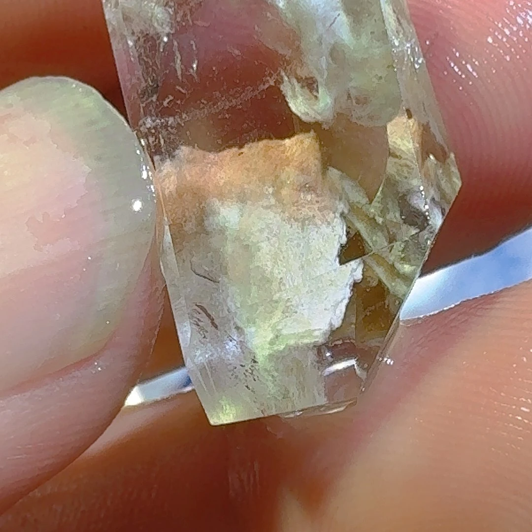 水晶珠宝半成品未镶嵌海*面