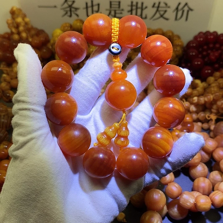 松木（琥珀木）手串/手链2.1 玉化高货