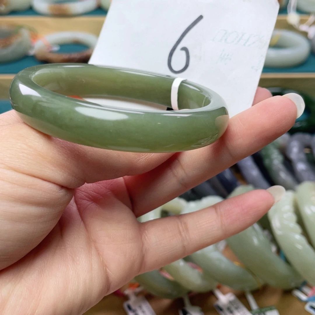 未镶嵌手镯和田玉圈口58