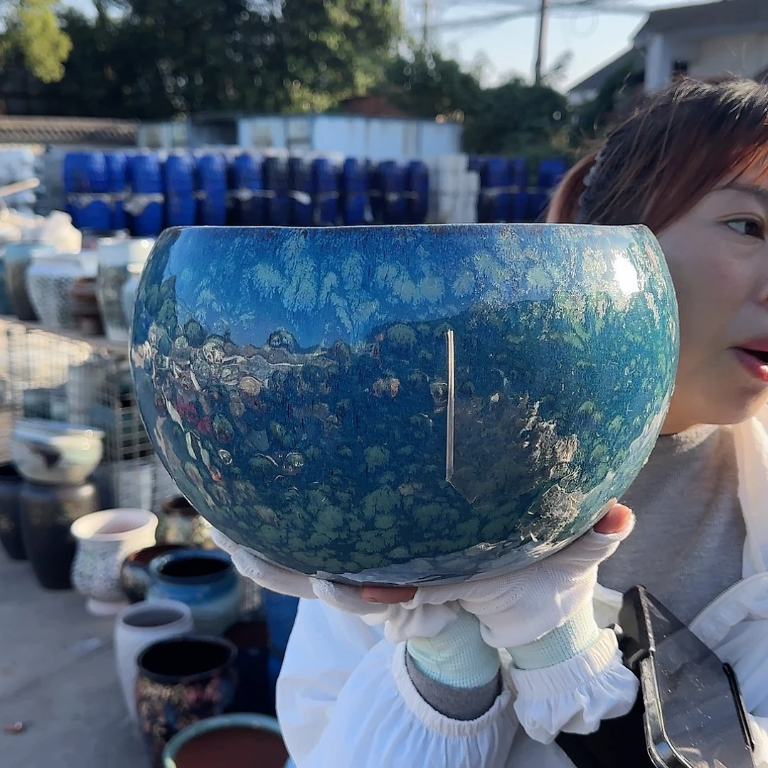 王嫂花盆1113-356高19口25