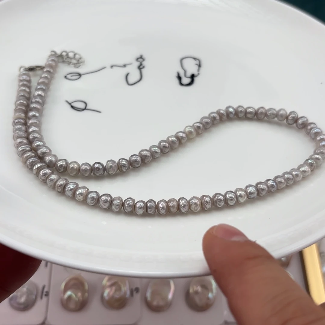 淡水珍珠未镶嵌颈饰