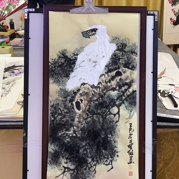 国画张圣敏先生纯手绘作品