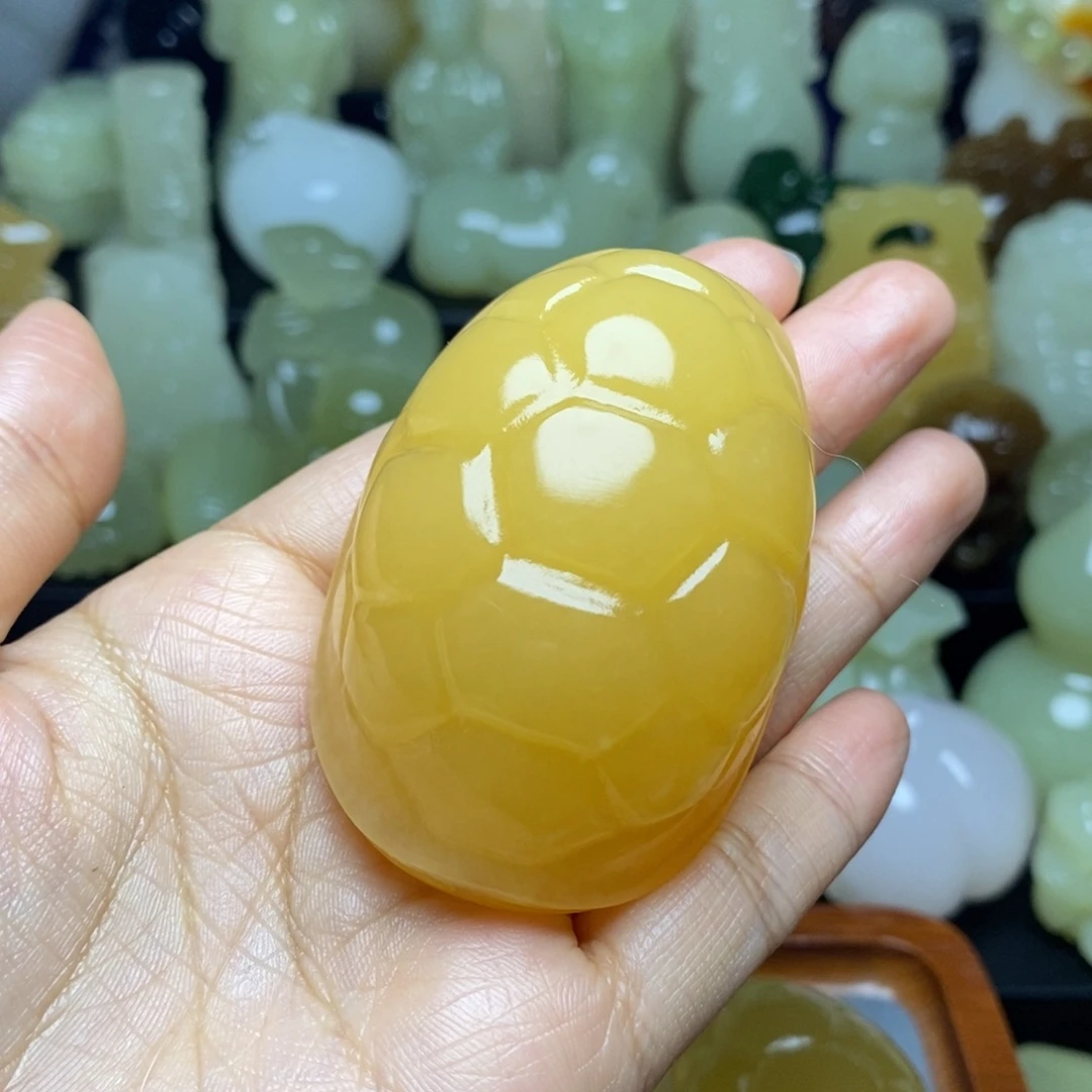 玉天然桌面小摆件