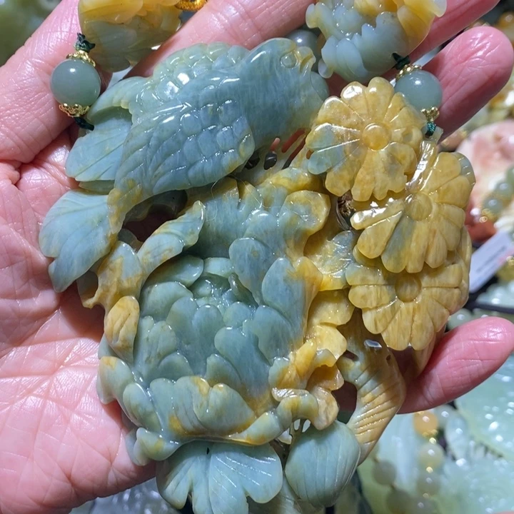 岫玉岫玉吊坠未镶嵌