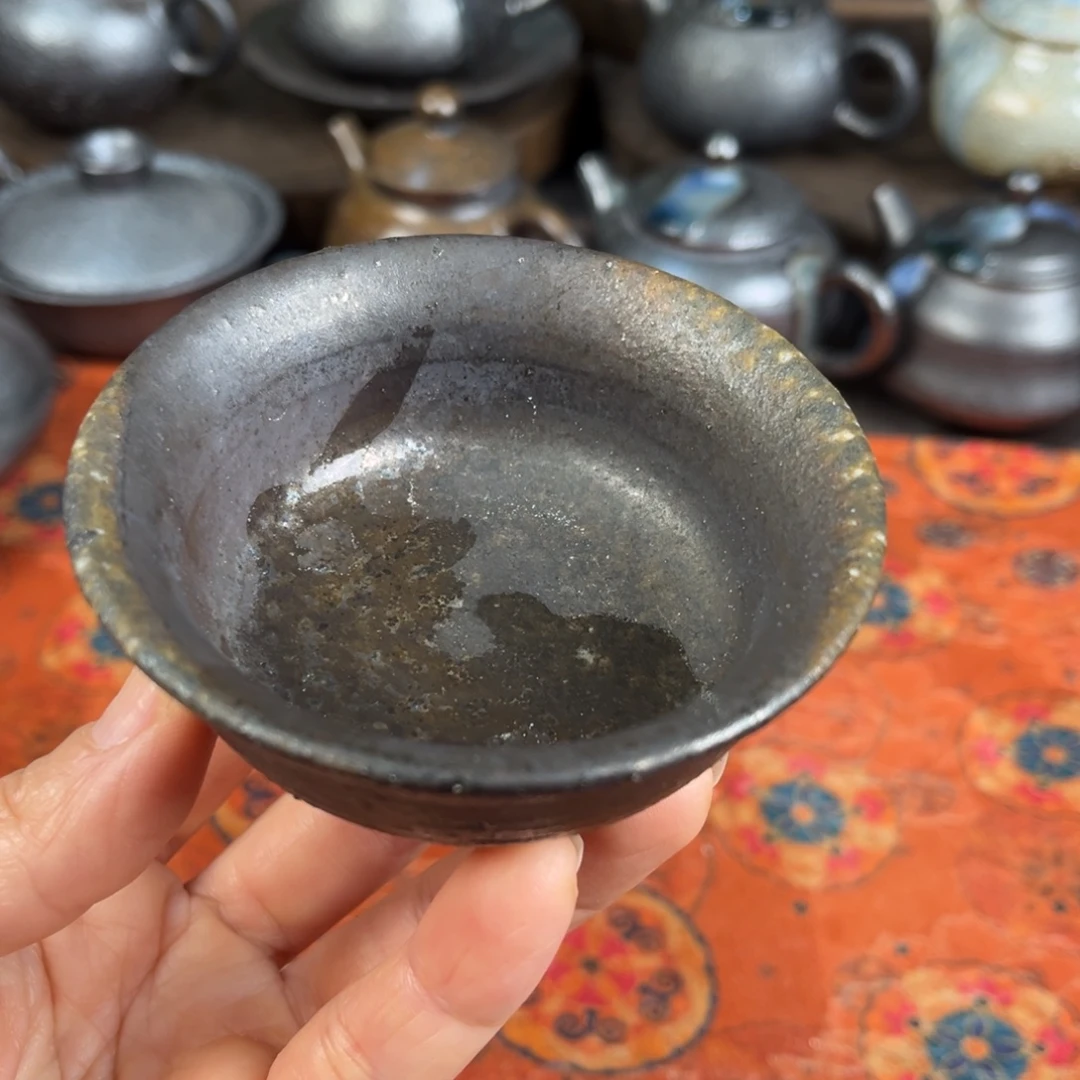 柴烧茶器主人杯杯