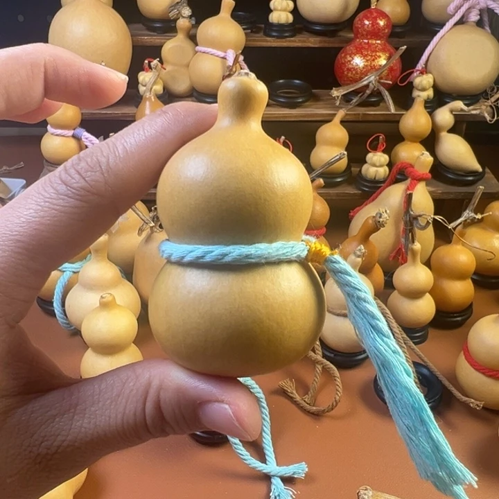 天然葫芦手把件摆件