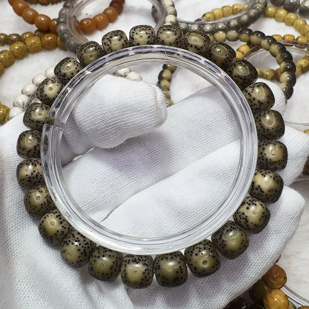 手串星月菩提98石玉