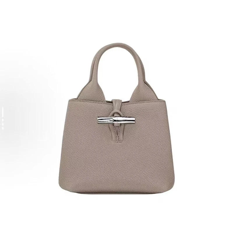 珑骧Longchamp Le Roseau 迷你小号手提斜挎单肩龙骧24新款竹节包