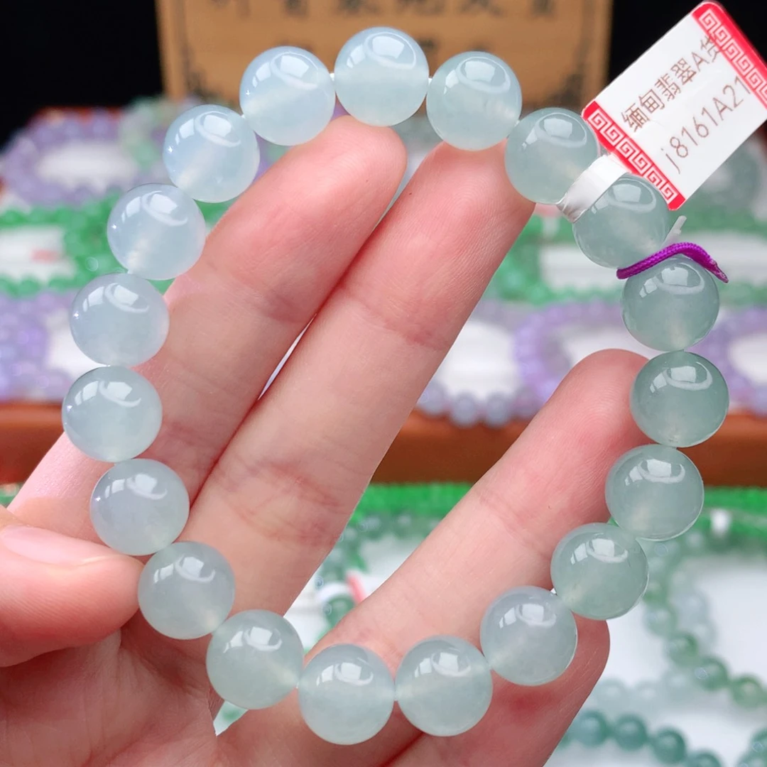 翡翠手链未镶嵌翡翠10mm