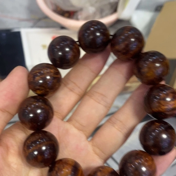 成套家具花梨木类海南黄花梨手串2.0