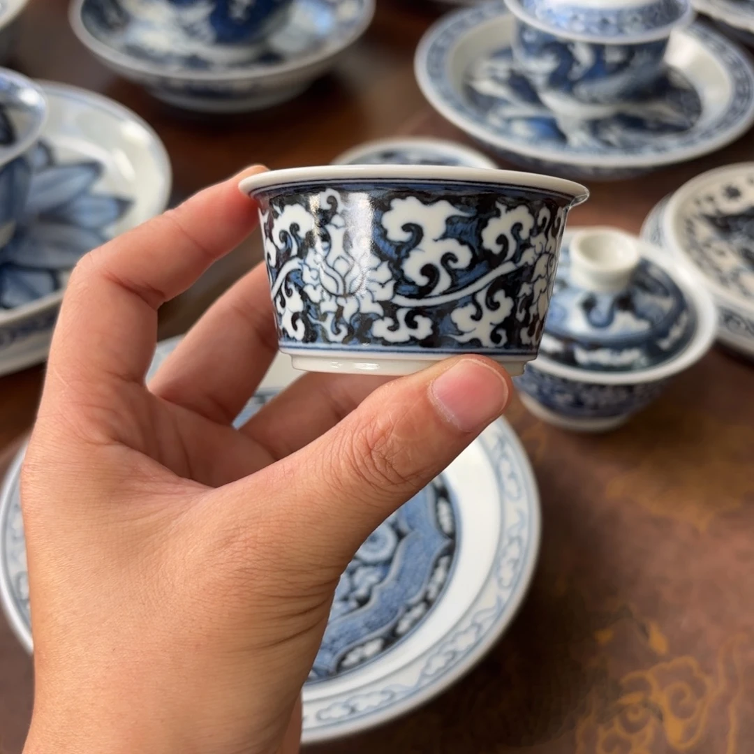 摆件景德镇手绘茶具