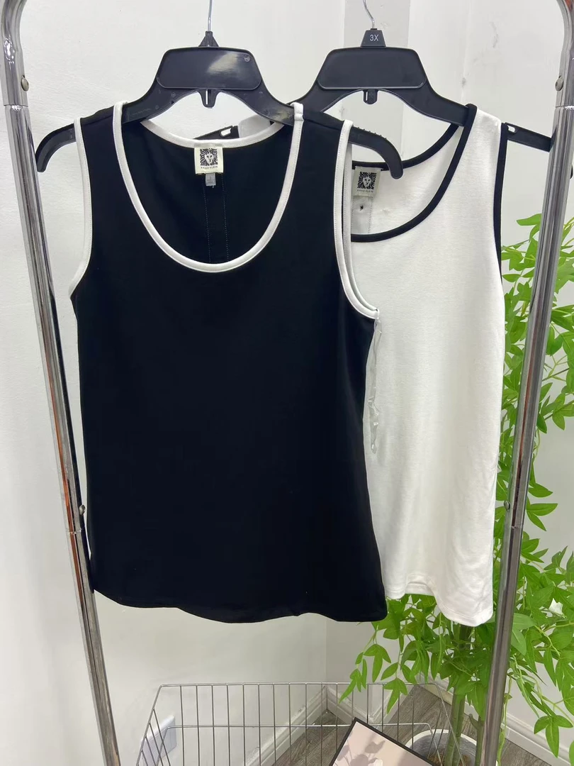 A644时尚透气大码女士背心