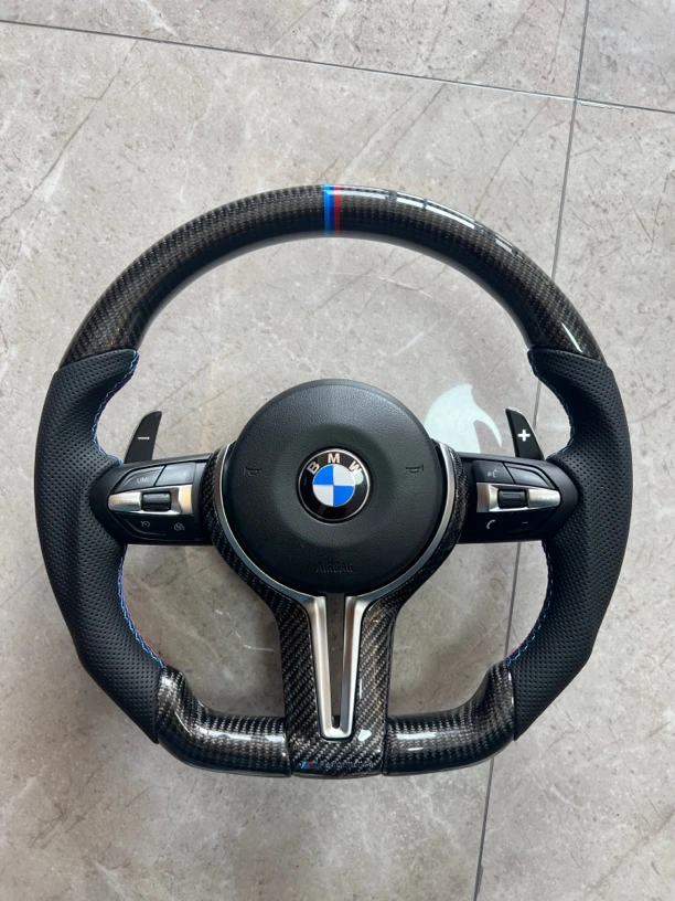宝马碳纤维M方向盘原厂气囊