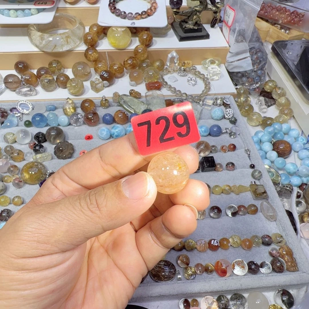 水晶颈饰未镶嵌微*生天然微瑕