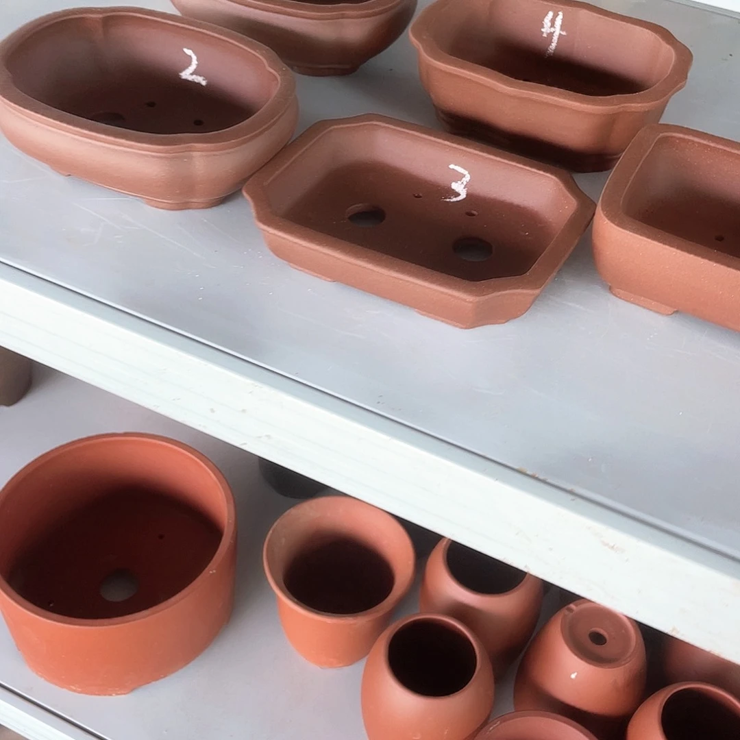 22345紫砂一组五只纯手工