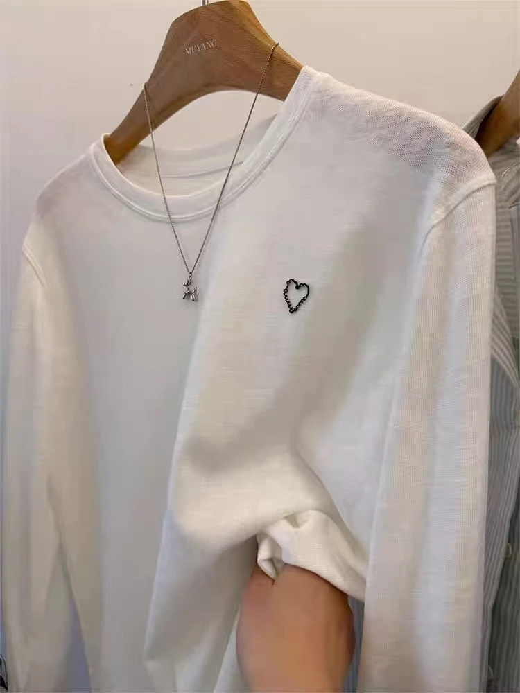 Miss huo  爱心防晒 B 白色 25255-2