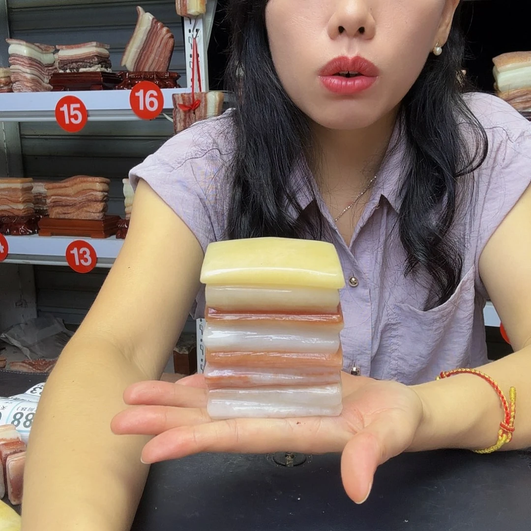 石材广西天然猪肉石头