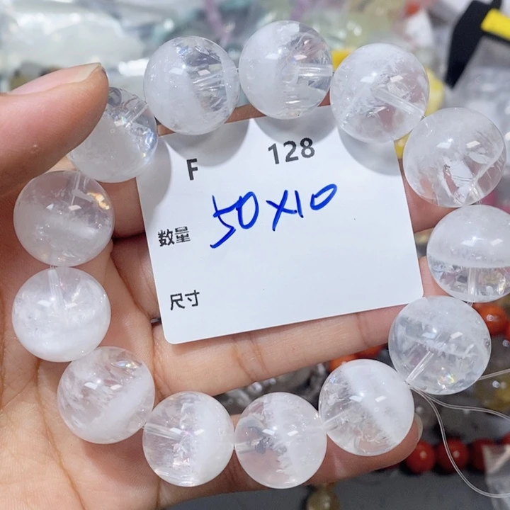-***户银S925镶嵌颈饰水晶F128
