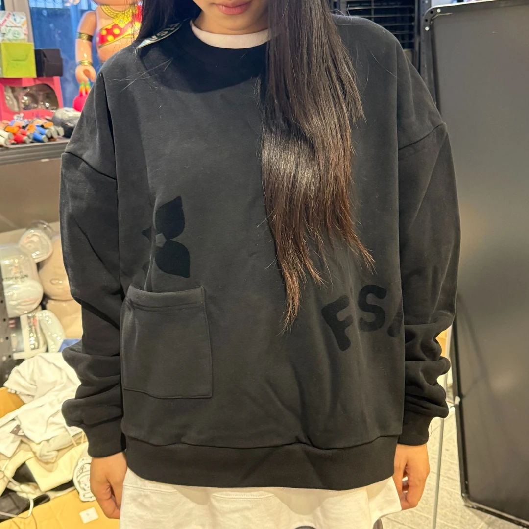 FISN LOGO卫衣 黑色 尺码偏大 拍小一码