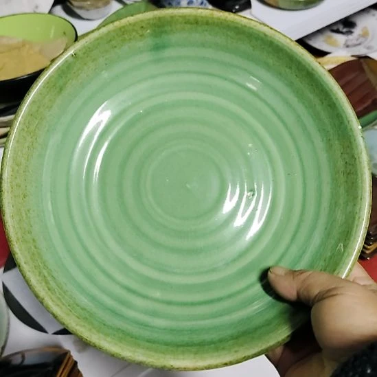 瓷片瓷器，五厂，各种摆件，瓷片！囗直经23，底部有磕！