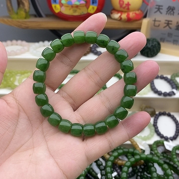 千***岁手链未镶嵌和田玉