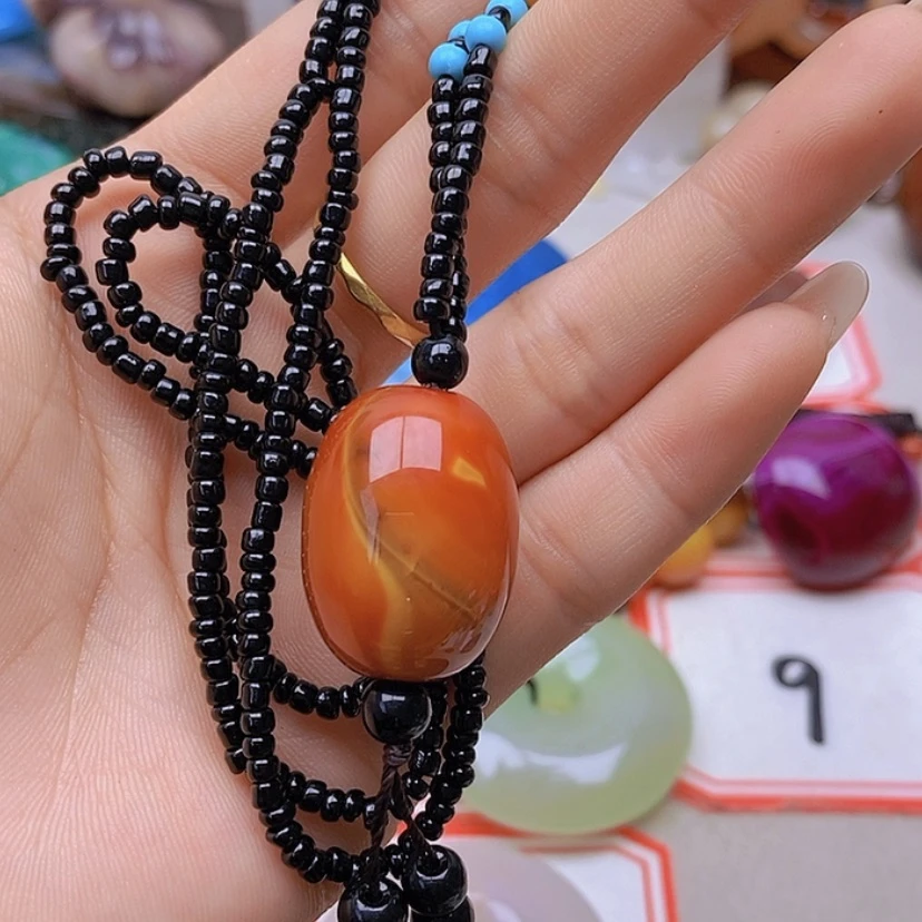 【闪购商品】未镶嵌玛瑙/玉髓珠宝半成品R*