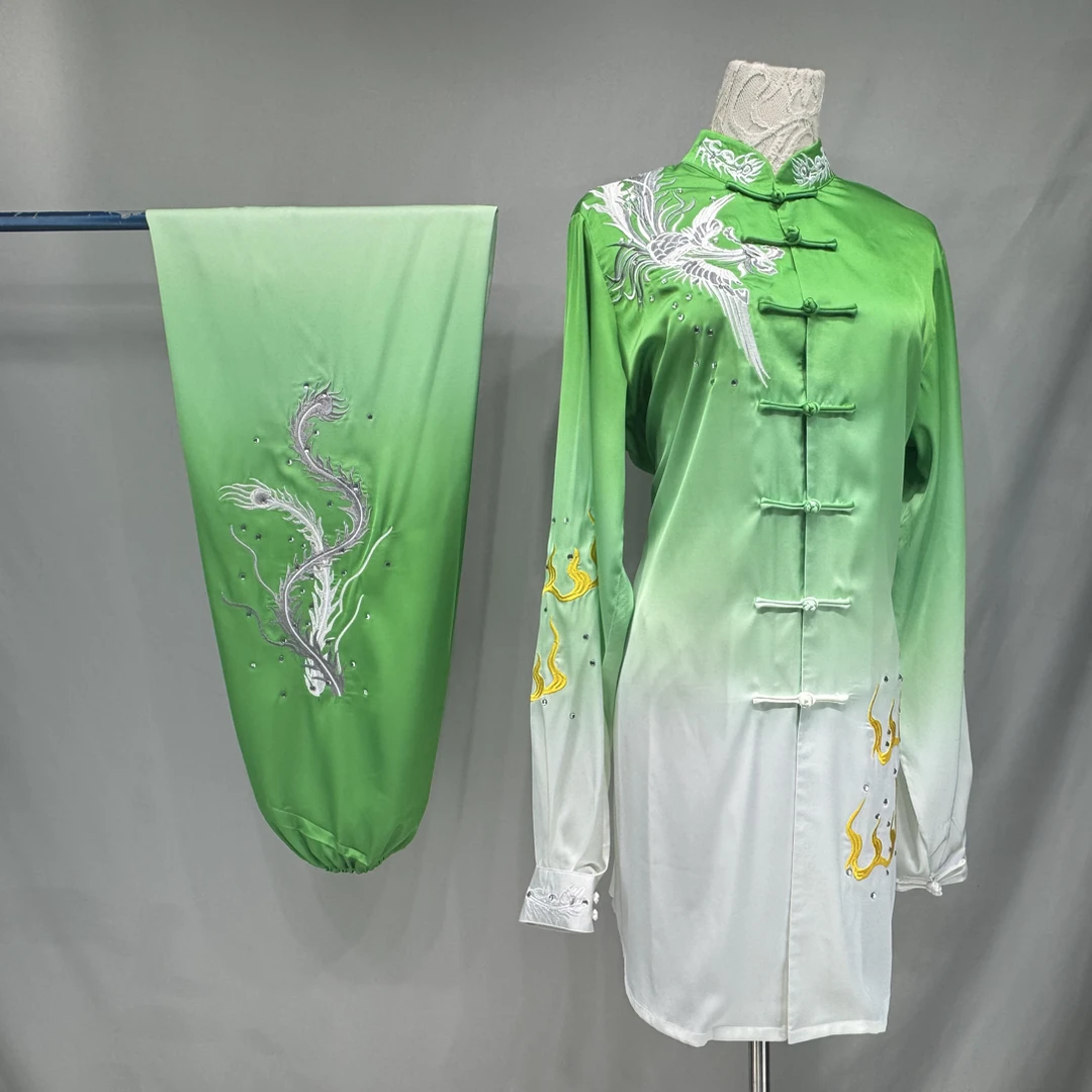汉粹太极服武术服刺绣健身气功服体考服竞赛服私人定制