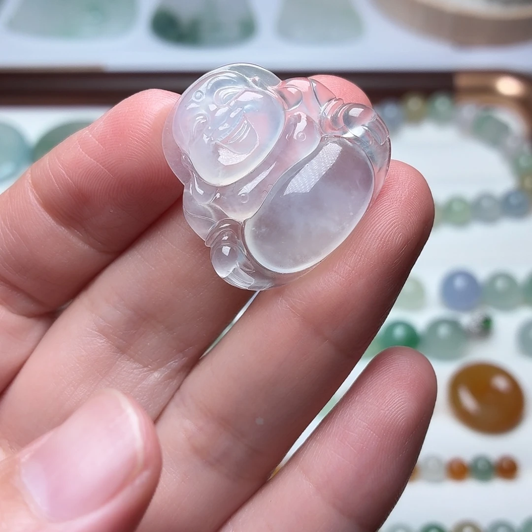 翡翠未镶嵌颈饰缅甸天然A货翡翠