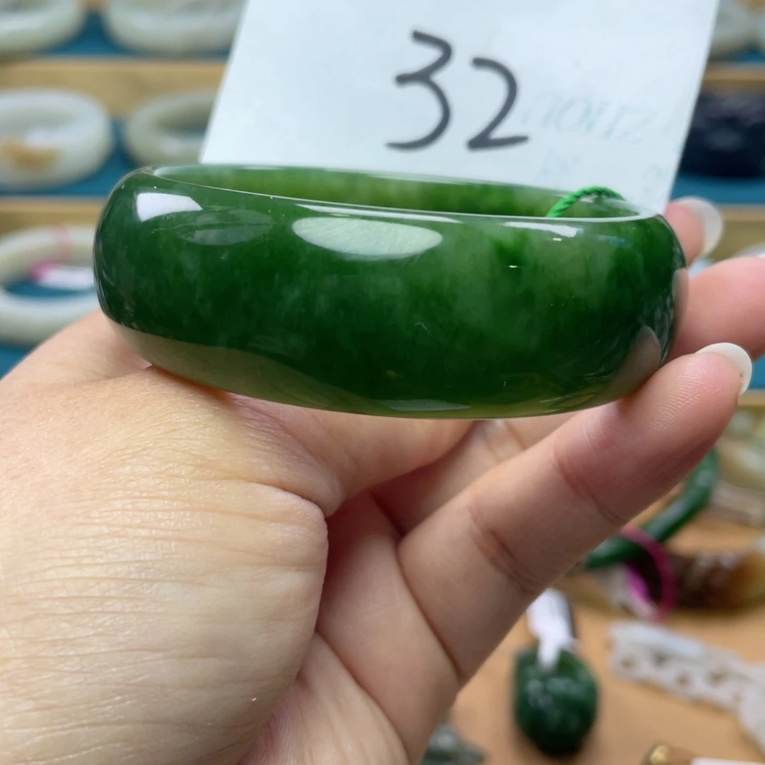 未镶嵌手镯和田玉圈口58