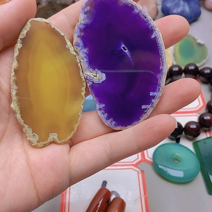 【闪购商品】未镶嵌玛瑙/玉髓珠宝半成品Y**记