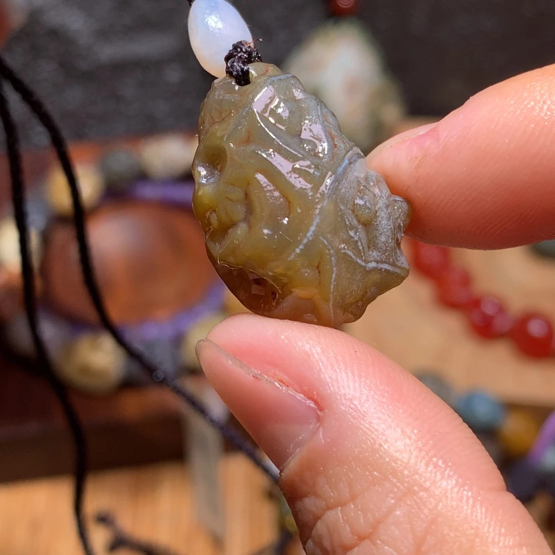 未镶嵌玛瑙/玉髓珠宝半成品