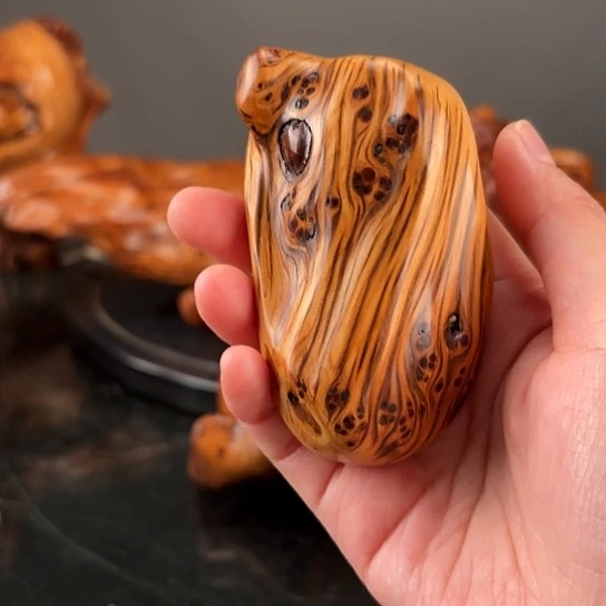 柏木（崖柏）手把件陈化瘤疤