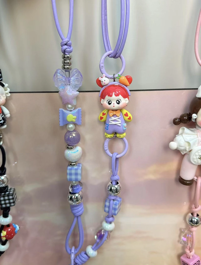 A000 纯手工乐乐QQ妹斜挎