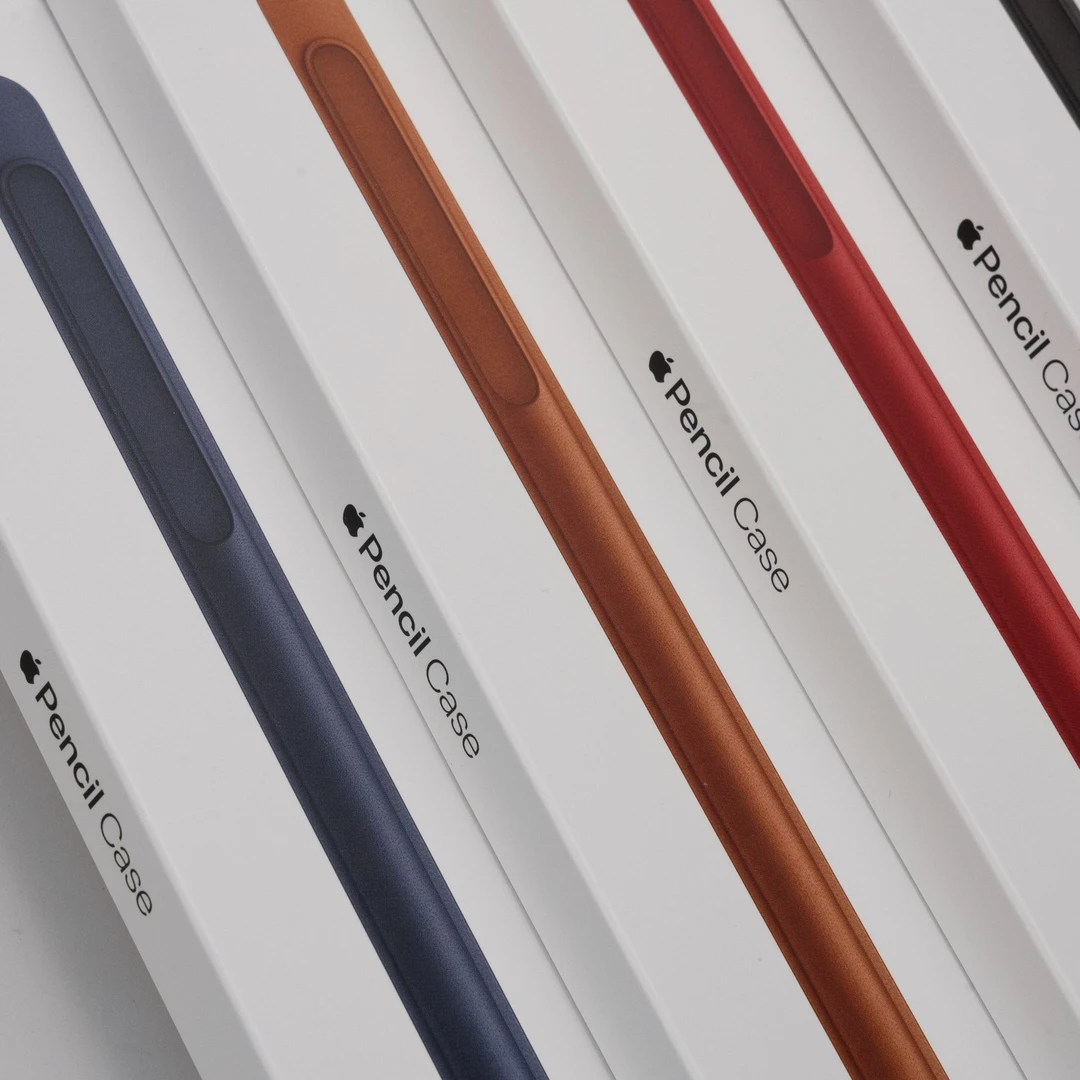 95新 Apple/苹果 Apple Pencil 笔套真皮官方正品原封 耐用精美