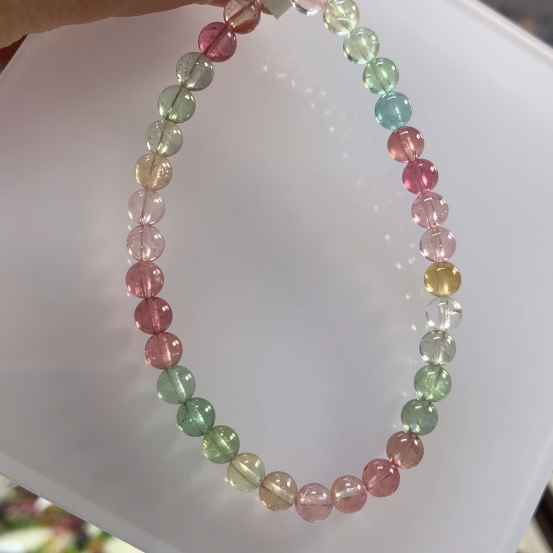 未镶嵌碧玺手链5:2左右