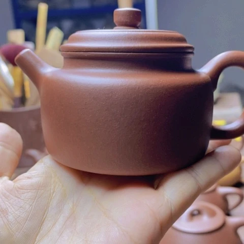 茶壶紫砂德中150cc瑕