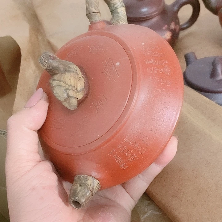 紫砂茶杯宜兴紫砂手工制作