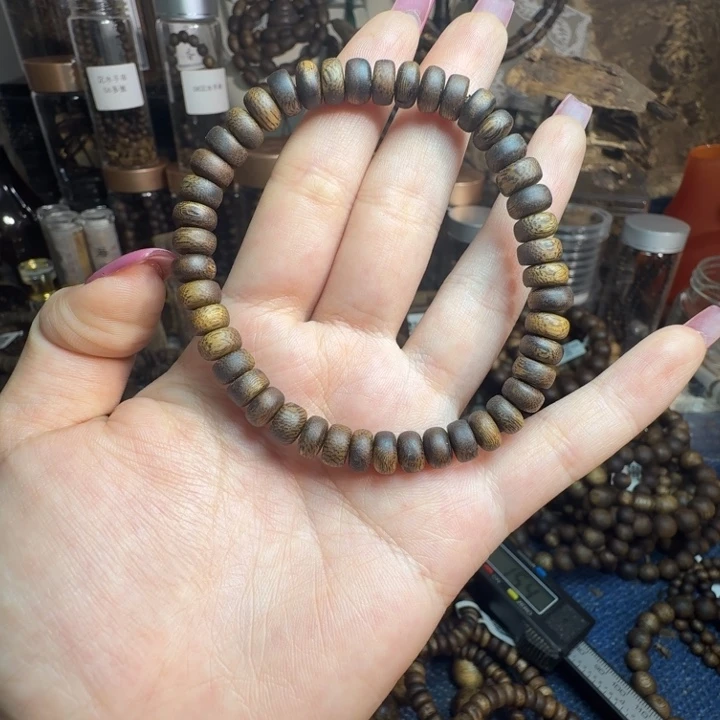 沉香沉香碎屑虫漏算盘珠06单圈