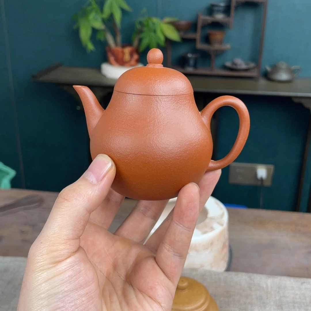 朱泥茶杯宜兴紫砂工艺