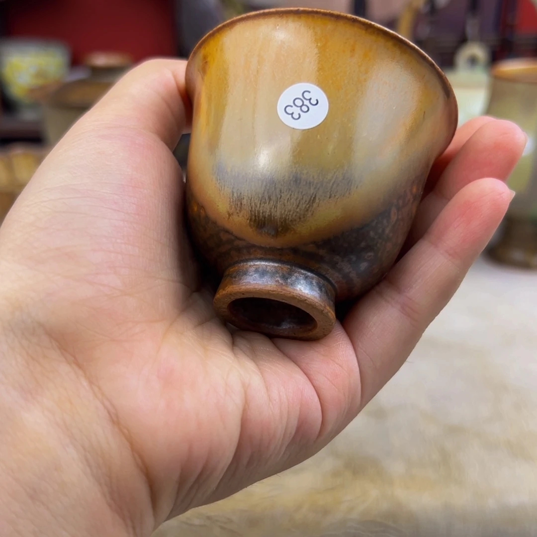 杯纯手工柴烧主人杯