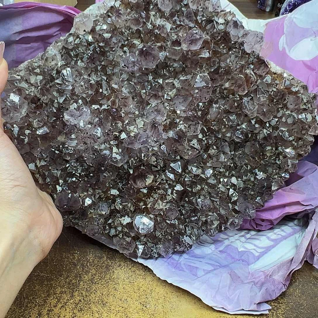 紫晶摆件未镶嵌晶体