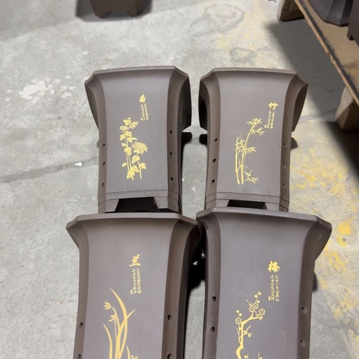 紫砂紫砂花盆破损补发