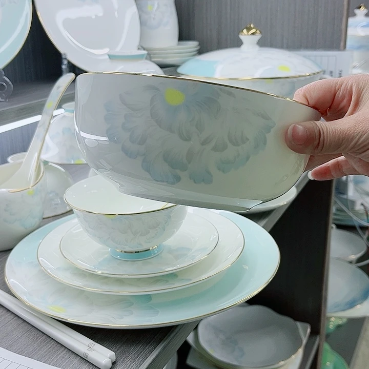 宋***权景德镇高端骨瓷餐具